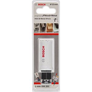 Metal Ve Ahşap 22 Mm Hss Bi-metal %8 Kobaltlı Delik Testeresi Bosch 2608594201
