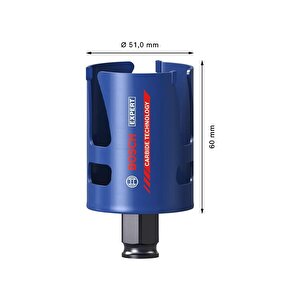 Bosch 51 Mm Yapı Malzemeleri İçin Panç 2608900463