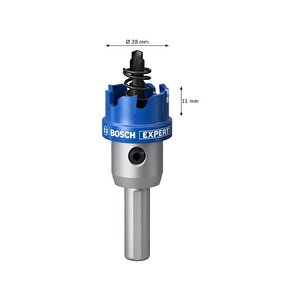Expert 27 Mm Elmaslı İnox Panç Adaptörlü 2608901410