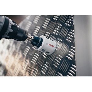 20 - 64 Mm Ambalaj Ödüllü Çantası İle 9 Parça Metal Ve Ahşap Panç Seti Bosch 2608594189