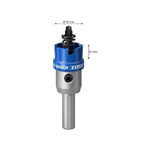 Expert 22 Mm Elmaslı İnox Panç Adaptörlü 2608901405