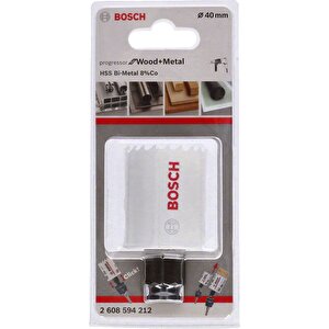 Metal Ve Ahşap 40 Mm Hss Bi-metal %8 Kobaltlı Delik Testeresi Bosch 2608594212