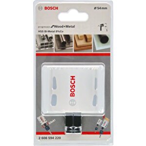 Metal Ve Ahşap 54 Mm Hss Bi-metal %8 Kobaltlı Delik Testeresi Bosch 2608594220