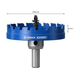 Expert 85 Mm Elmaslı İnox Panç Adaptörlü 2608901446