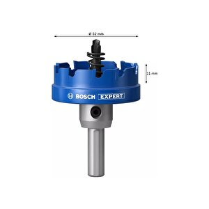 Expert 52 Mm Elmaslı İnox Panç Adaptörlü 2608901435