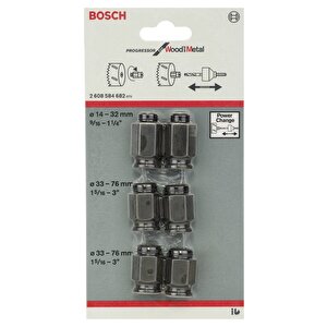 6 Parçalı Geçiş Adaptörü Seti Bosch 2608584682