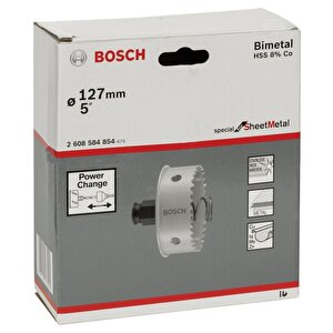 Paslanmaz-i̇nox İçin Hızlı Kesim 127 Mm Panç Hss %8 Co Bosch 2608584854