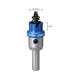 Expert 19 Mm Elmaslı İnox Panç Adaptörlü 2608901402