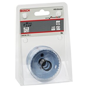 Paslanmaz-i̇nox İçin Hızlı Kesim 60 Mm Panç Hss %8 Co Bosch 2608584799
