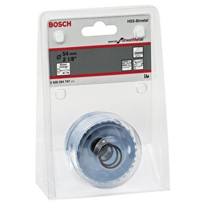 Paslanmaz-i̇nox İçin Hızlı Kesim 54 Mm Panç Hss %8 Co Bosch 2608584797