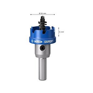 Expert 31 Mm Elmaslı İnox Panç Adaptörlü 2608901414