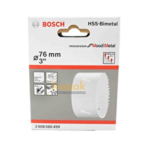Bi-metal 76 Mm Delik Açma Testeresi 2608580499