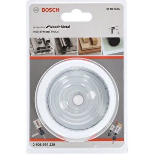 Metal Ve Ahşap 70 Mm Hss Bi-metal %8 Kobaltlı Delik Testeresi Bosch 2608594229