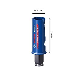 Bosch 25 Mm Yapı Malzemeleri İçin Panç 2608900454