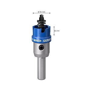 Bosch Expert 21 Mm Elmaslı İnox Panç Adaptörlü 2608901404