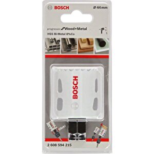 Metal Ve Ahşap 44 Mm Hss Bi-metal %8 Kobaltlı Delik Testeresi Bosch 2608594215