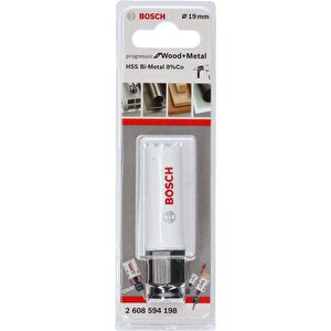 Metal Ve Ahşap 19 Mm Hss Bi-metal %8 Kobaltlı Delik Testeresi Bosch 2608594198