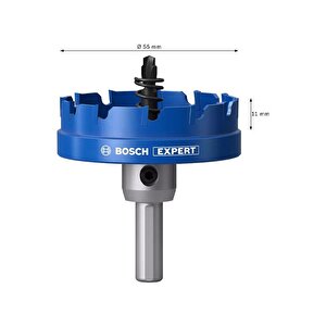 Expert 55 Mm Elmaslı İnox Panç Adaptörlü 2608901438