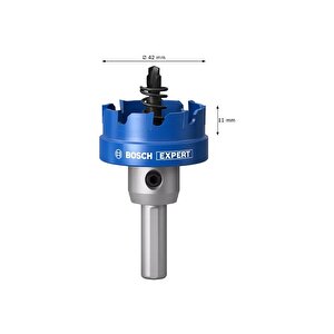 Expert 42 Mm Elmaslı İnox Panç Adaptörlü 2608901425