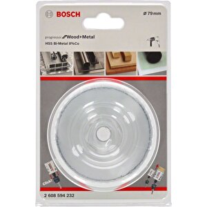 Metal Ve Ahşap 79 Mm Hss Bi-metal %8 Kobaltlı Delik Testeresi Bosch 2608594232