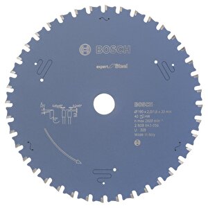 Metal Kesme Testeresi  190*20 Mm 40 Diş Expert 2608643056