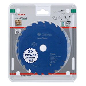 Bosch Expert 165 Mm 24 Diş Akülü Daire Testere Bıçağı 2608644507