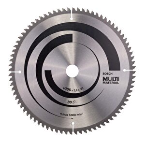 Multi Material 305*30 Mm 80 Diş Elmas Daire Testere 2608640452