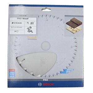 Optiline 216x30 Mm 24 Diş Ahşap Için Daire Testere Bıçağı 2608640431