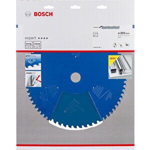 Bosch Paslanmaz Çelik 305*25,4mm 60 Diş Expert Daire Testere Bıçağı 2608644285