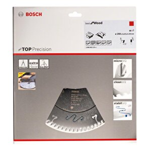 Best Kesim 250*30 Mm 80 Diş Ahşap Testeresi 2608642113