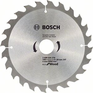 Eco 190*30mm 24 Diş Ahşap Daire Testere Bıçağı 2608644376