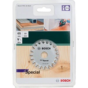 Pks16 Için Daire Testere Bıçağı 65x15 Mm-20 Diş 2609256c83