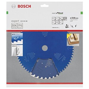 Bosch Ahşap Kesme Daire Testere Bıçağı 216*30 Mm 40 Diş Expert 2608644079