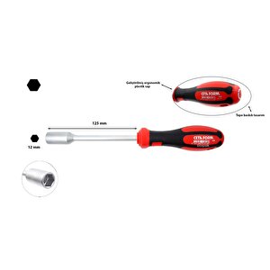 12 Mm Lokma Tornavida F20-120-125
