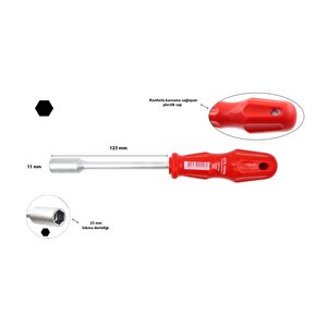 11 Mm Lokma Tornavida 1311m
