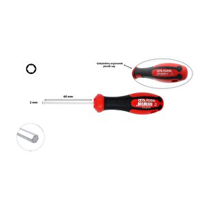 Ceta Form 2mm Allen Uçlu Tornavida F22-020-060