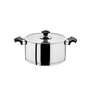 Aryıldız King Ideal Siyah Cam Kapak 20 Parça Çelik Çeyiz Seti