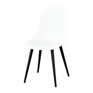 Vilinze Eames Sandalye Avanos Ahşap Mutfak Masası Takımı - 70x120 Cm