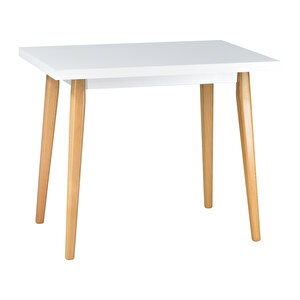 Vilinze Eames Sandalye Avanos Ahşap Mutfak Masası Takımı - 60x90 Cm