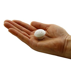 Noktalı Mantar Düğme Kulp Mobilya Mutfak Çekmece Dolap Dolabı Kapak Kulpu Kulpları Kulbu Beyaz