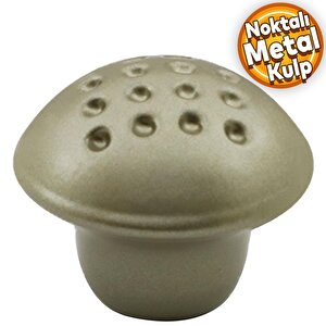 Noktalı Mantar Düğme Kulp Çekmece Dolap Dolabı Kapak Kulpu Kulbu Saten Metal Kulpları Mobilya Mutfak