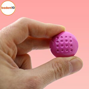 Noktalı Mantar Düğme Kulp Çekmece Bebek Çocuk Genç Odası Dolap Kapak Kulpu Kulbu Pembe Metal Kulp