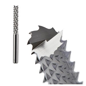 Carbide Bit End Mill Freze Cnc Tunsten Karbür Ucu Kesici bıçak Ahşap Alüminyum işleme 3 Parça dremel ucu
