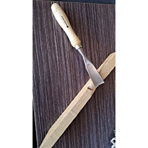 Ahşap Oyma konik ıskarpela Bıçak Kaşık Kuksa Oval Oyma Yontma Bıçağı 25mm