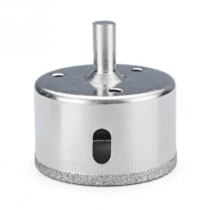48mm Cam Fayans Mermer Granit  Delme Pancı Boru Tipi Elmas Karot matkap Ucu