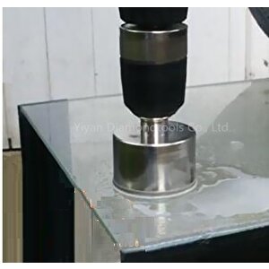 Cam Fayans Mermer Granit  Delme Pancı Boru Tipi Elmas Karot Uç 50mm