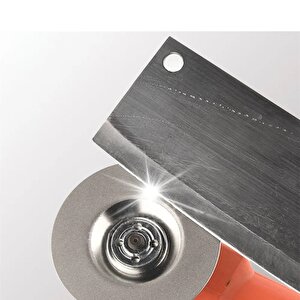 bıçak satır balta bileme diski 100mm elmaslı bileme eğeleme disk avuç taşlama spiral uyumlu