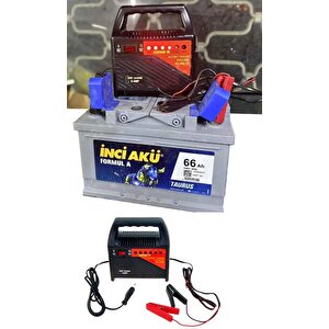 Motosiklet Araç Tekne Aküleri Pilli çocuk arabaları için Akü Şarj Cihazı 6/12 V 6 Amper Led Göstergeli araba aküsü şarj Makinesi
