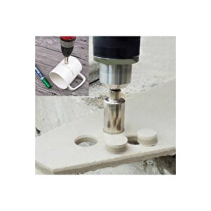 Mermer Granit Fayans Seramik  Cam Delme Elmas Uç 33mm Karot Matkap Uç