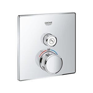 Grohtherm Smartcontrol Tek Valfli̇ Akiş Kontrollü, Ankastre Termostati̇k Duş Bataryasi 29123000